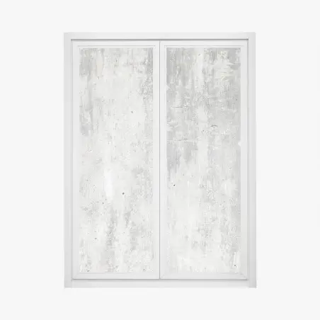 Window decal raw concrete texture wall art • Wallissimo®