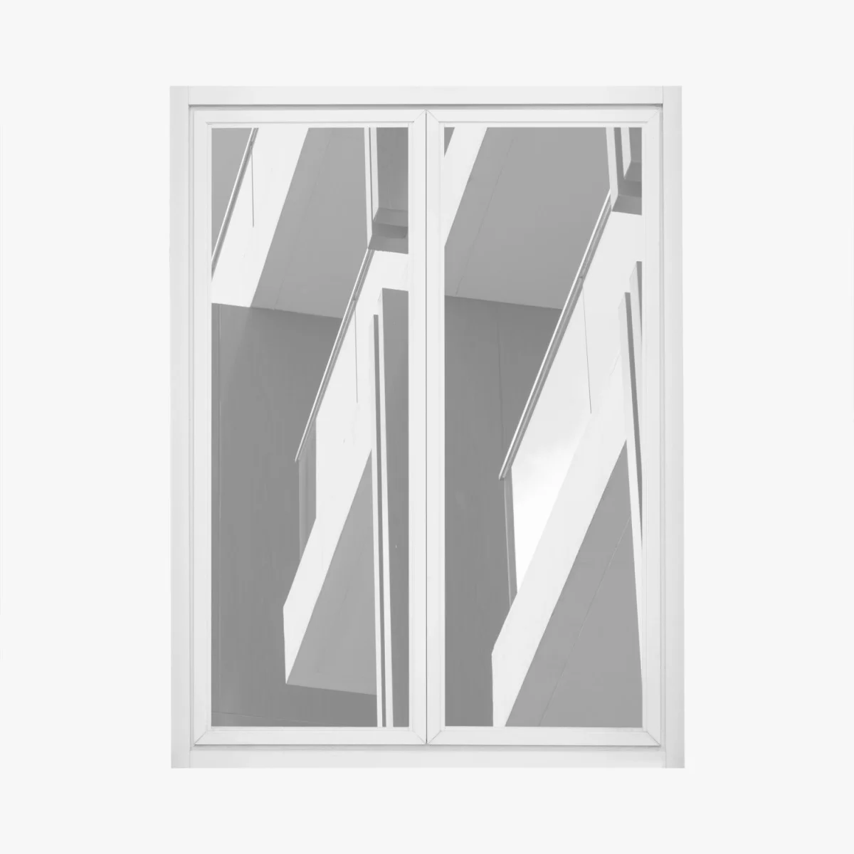 Window decal geometric balcony rhythm ⁕ Wallissimo® Window decal geometric balcony rhythm ⁕ Wallissimo®