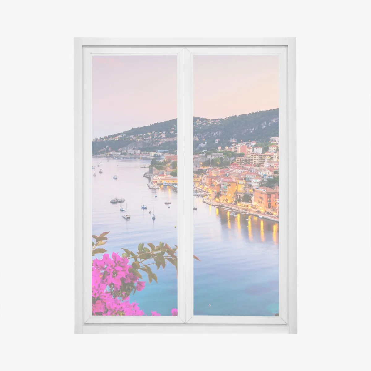 Window decal sunset over Villefranche-sur-Mer bay • Wallissimo® Window decal sunset over Villefranche-sur-Mer bay • Wallissimo®