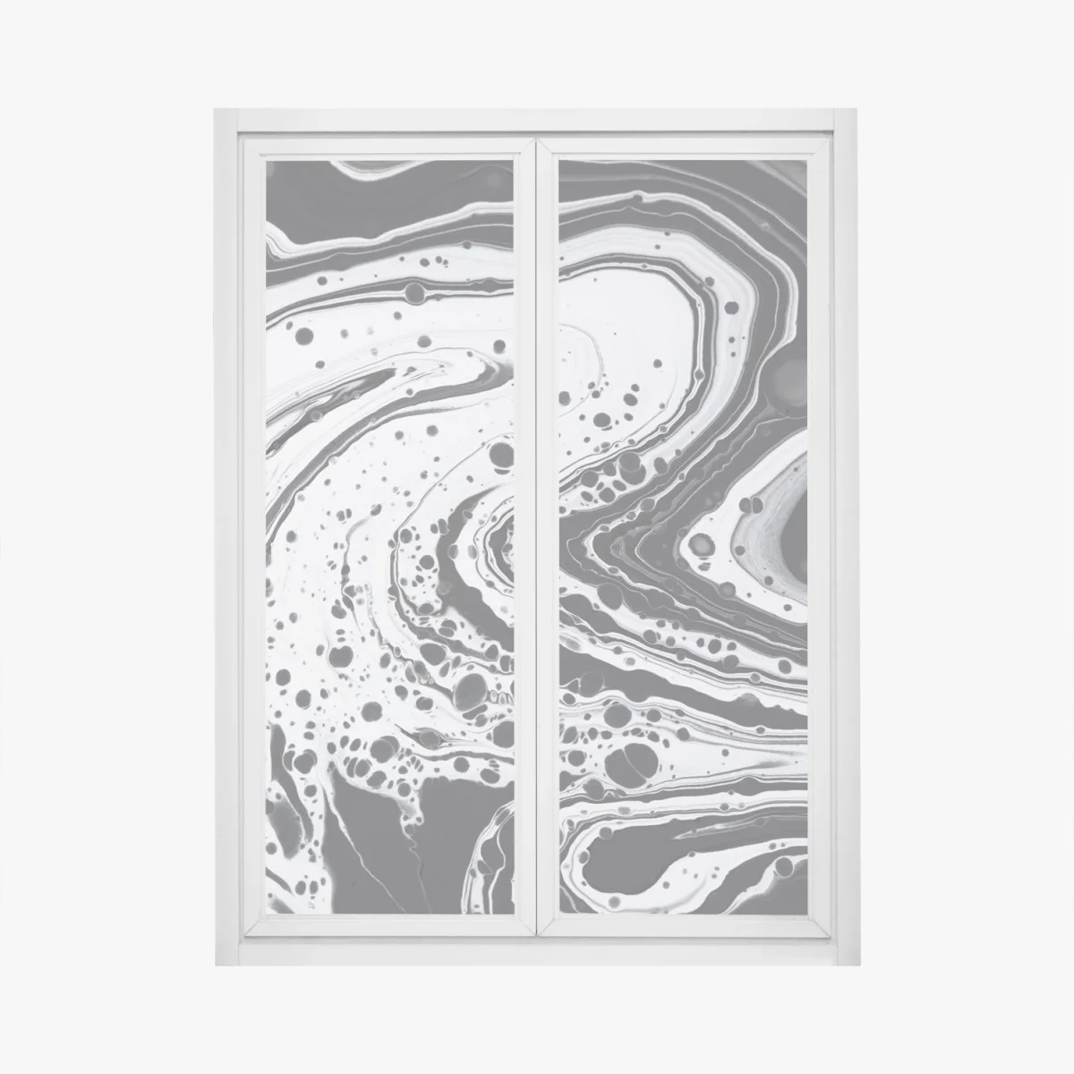Window decal monochrome marble abstract ⁕ Wallissimo® Window decal monochrome marble abstract ⁕ Wallissimo®