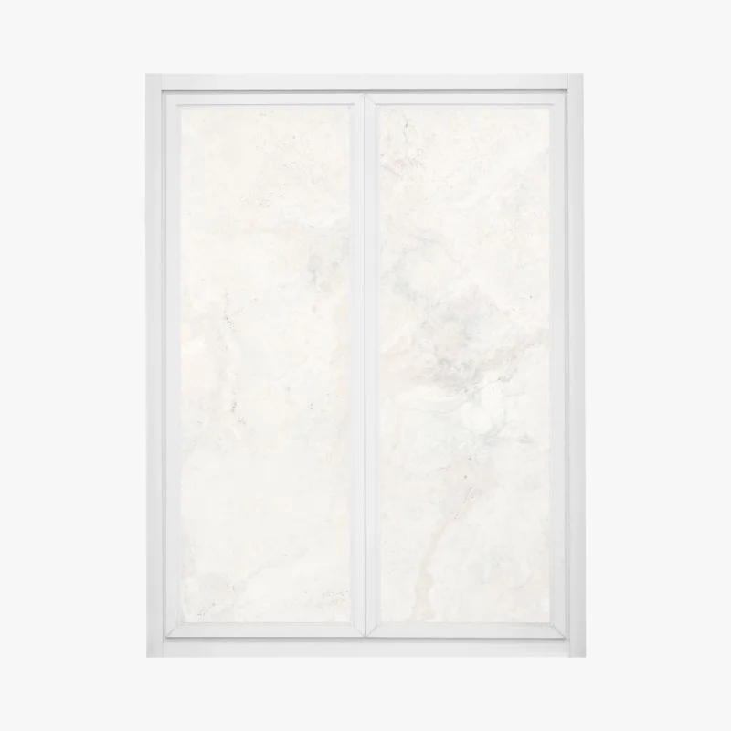 Window decal soft beige marble texture