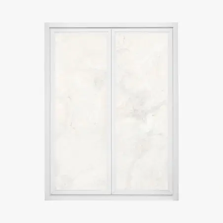 Window decal soft beige marble texture • Wallissimo®