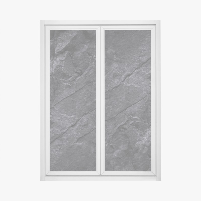 Window decal dark rock texture wall art