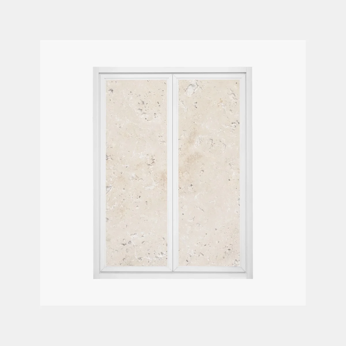 Window decal beige travertine stone texture ⁕ Wallissimo® Window decal beige travertine stone texture ⁕ Wallissimo®