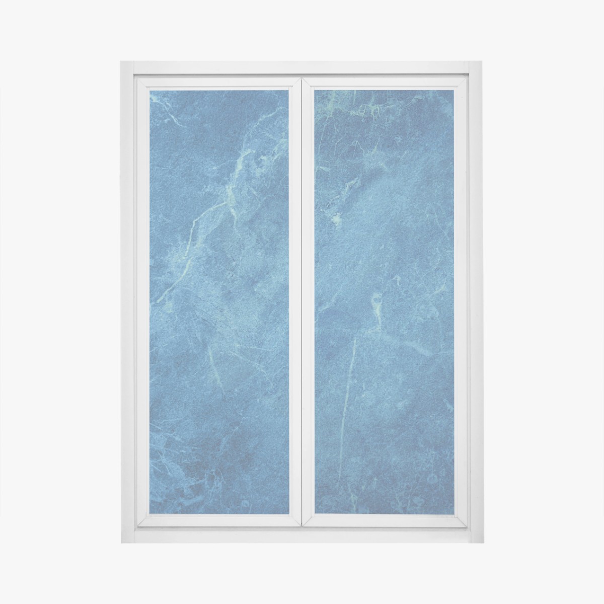 Window decal deep blue marble texture wall art • Wallissimo®