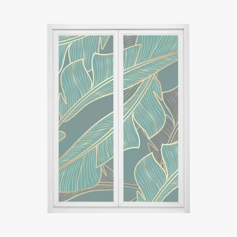 Window decal purple bubble abstract pattern • Wallissimo®