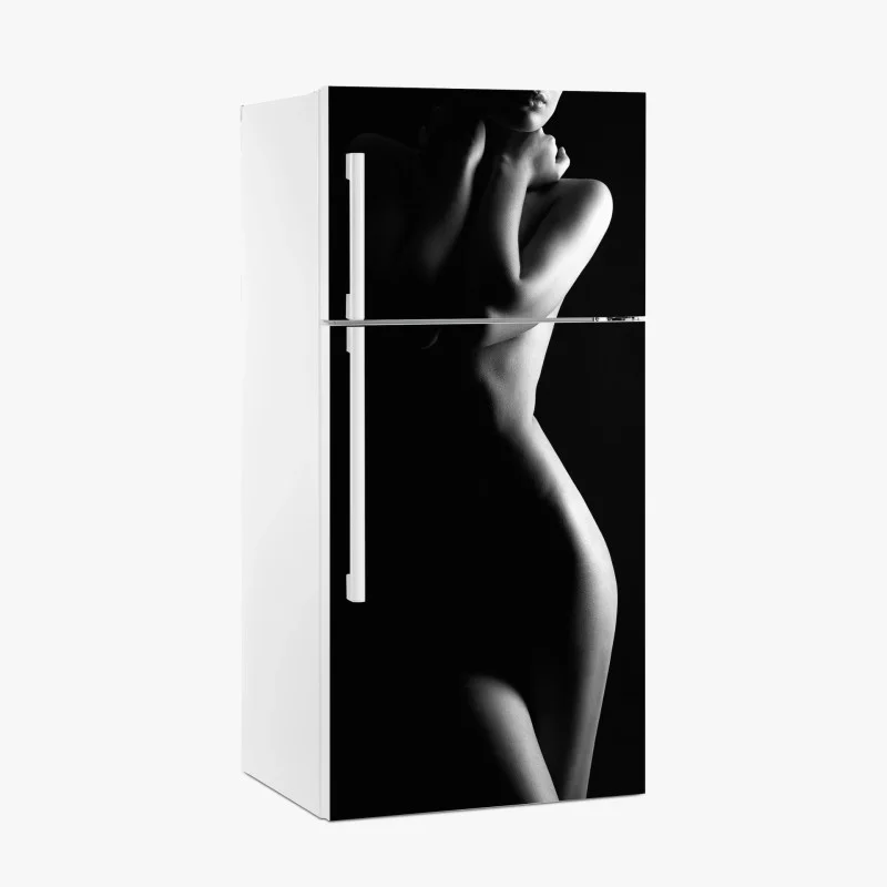 Fridge sticker sensual silhouette of a female form