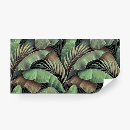 Wall mural tropical leaves botanical pattern • Wallissimo®