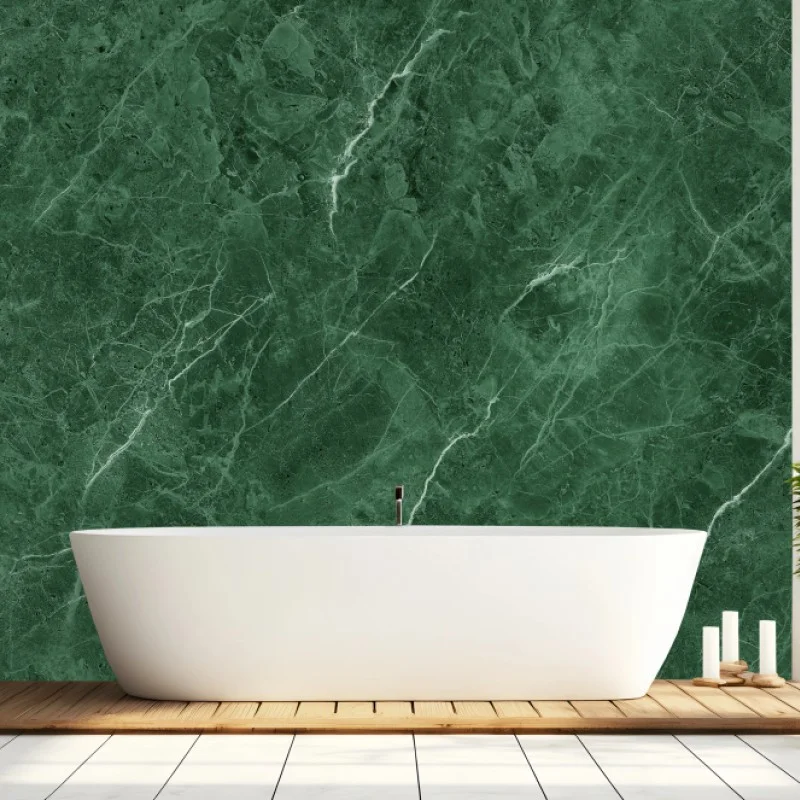 Wall mural green marble texture design