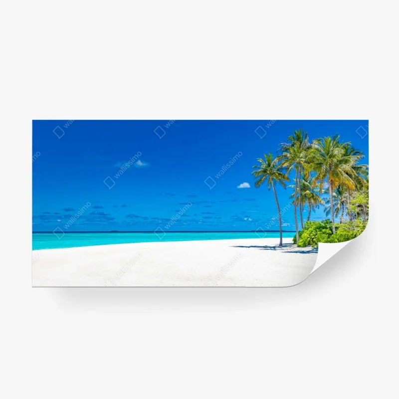 Wall mural tropical turquoise beach escape