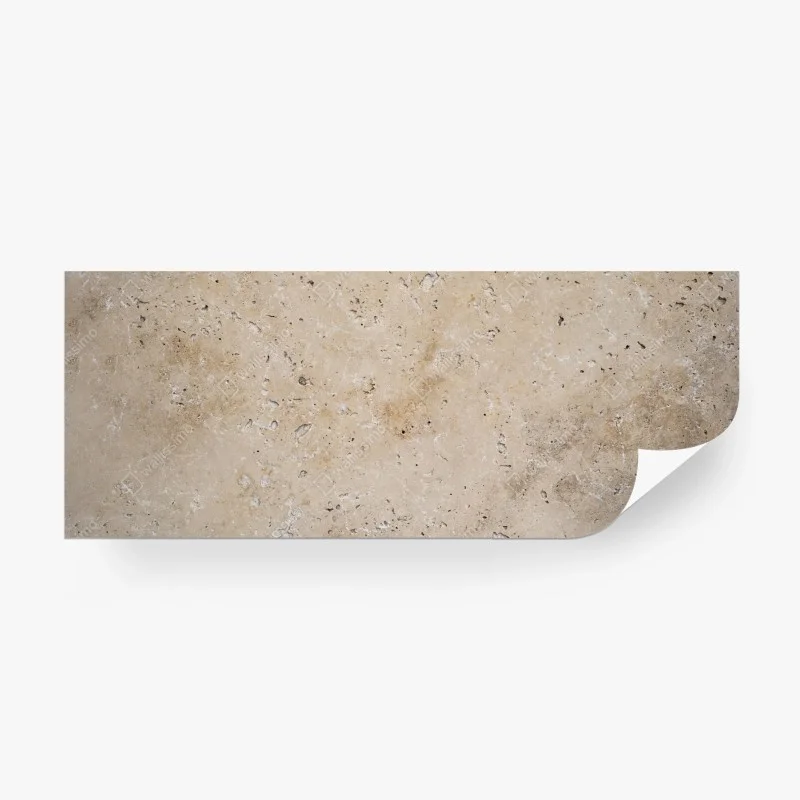 Wall mural beige travertine stone texture