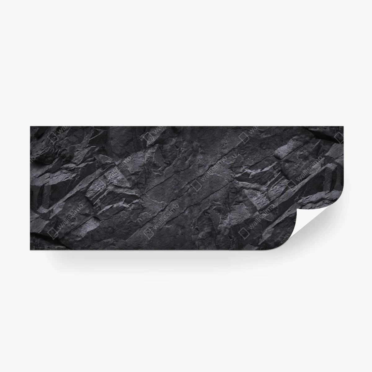 Wall mural dark rock texture wall art ⁕ Wallissimo®