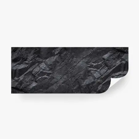 Wall mural dark rock texture wall art • Wallissimo®
