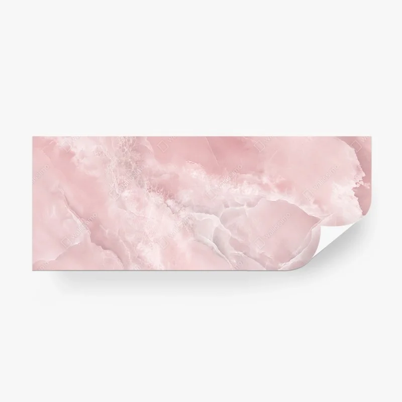 Wall mural soft pink marble texture