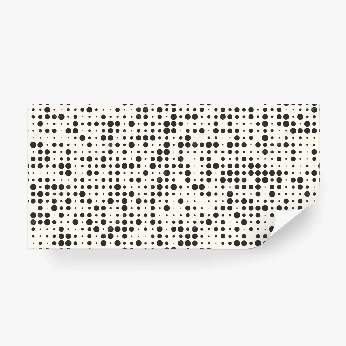 Wall mural minimalist halftone dot pattern • Wallissimo®