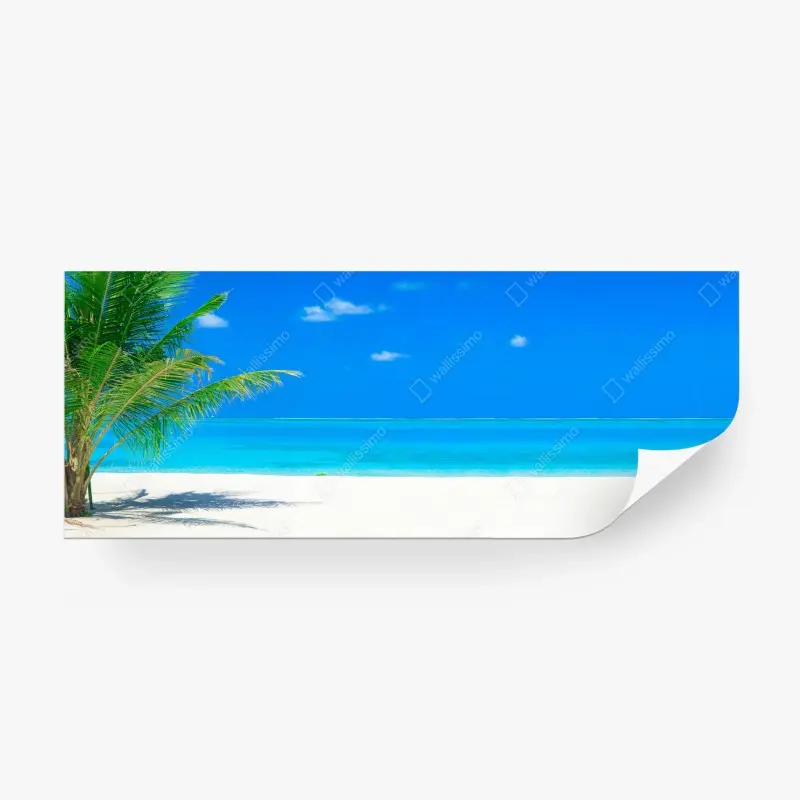 Wall mural Maldives tropical beach paradise