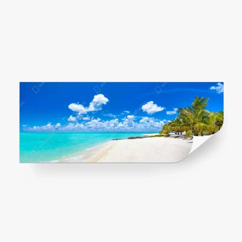 Wall mural green vegetable pattern • Wallissimo®