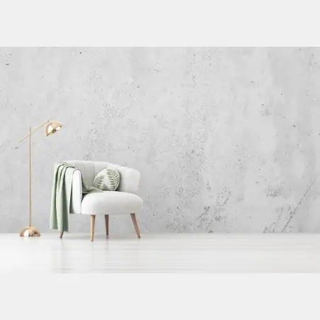 Wall mural minimal gray concrete wall texture • Wallissimo®