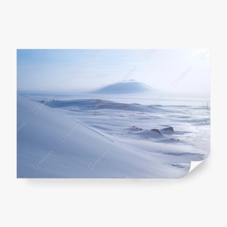 Wall mural arctic serenity in Chukotka • Wallissimo®
