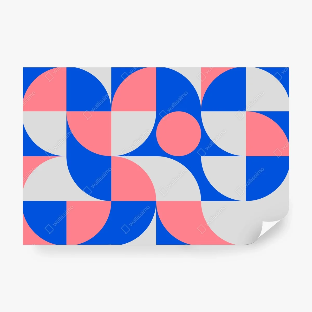 Wall mural scandinavian geometric composition ⁕ Wallissimo® Wall mural scandinavian geometric composition ⁕ Wallissimo®