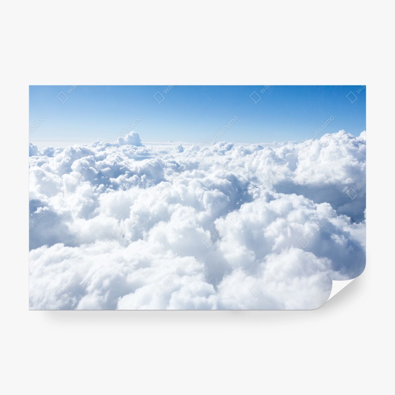 Wall mural serene aerial cloudscape
