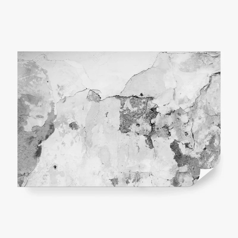 Wall mural distressed plaster wall texture