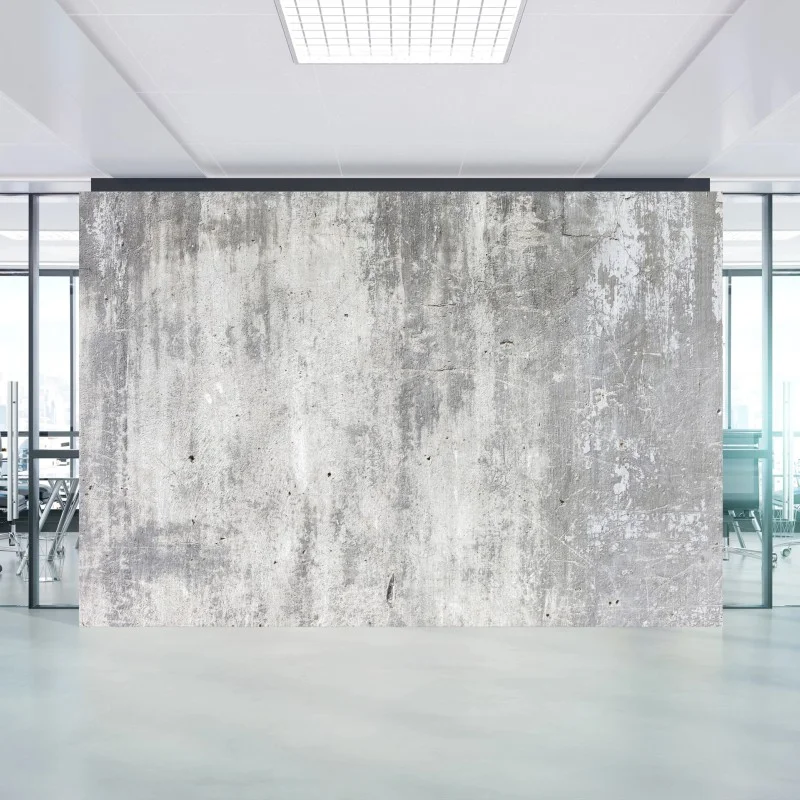 Wall mural raw concrete texture wall art