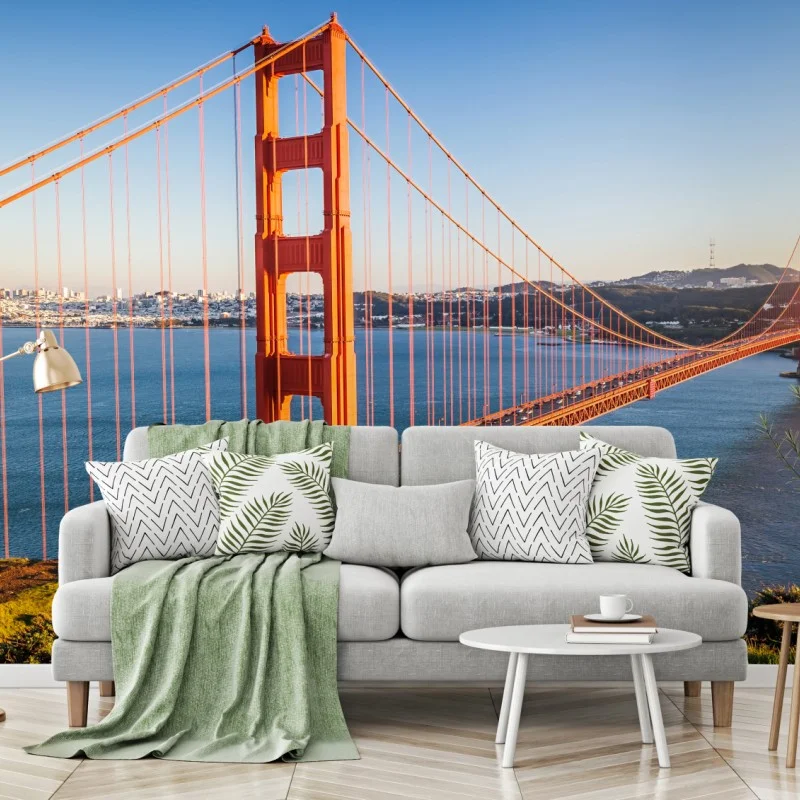 Wall mural Golden Gate Bridge panoramic view