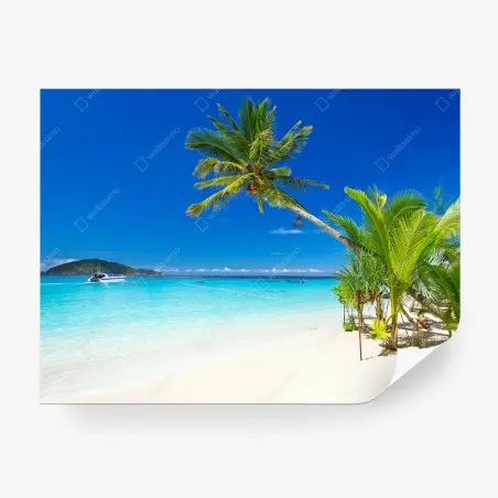 Wall mural tropical beach in Thailand • Wallissimo®