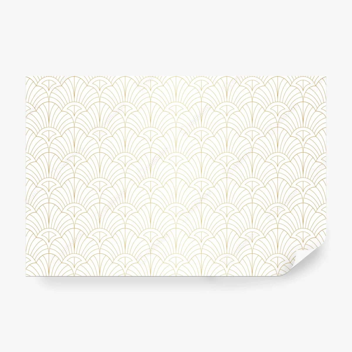 Wall mural elegant gold art deco pattern ⁕ Wallissimo®