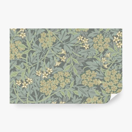 Wall mural vintage botanical floral pattern • Wallissimo®