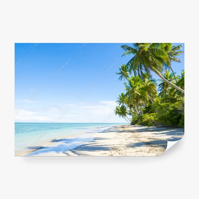 Wall mural tropical palm beach escape ⁕ Wallissimo®
