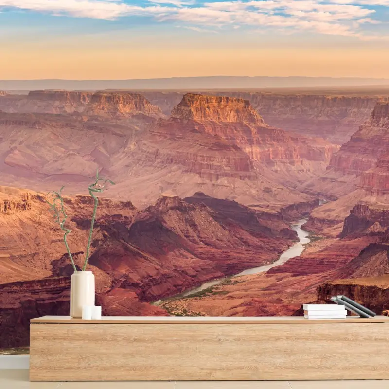 Wall mural Grand Canyon sunset panorama