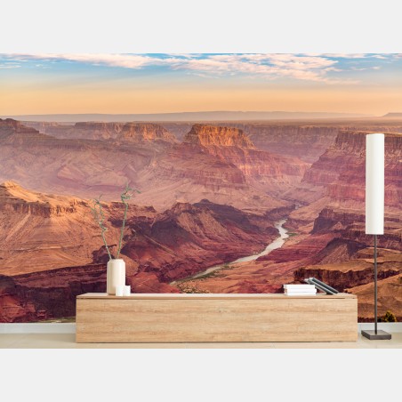 Wall mural Grand Canyon sunset panorama • Wallissimo®