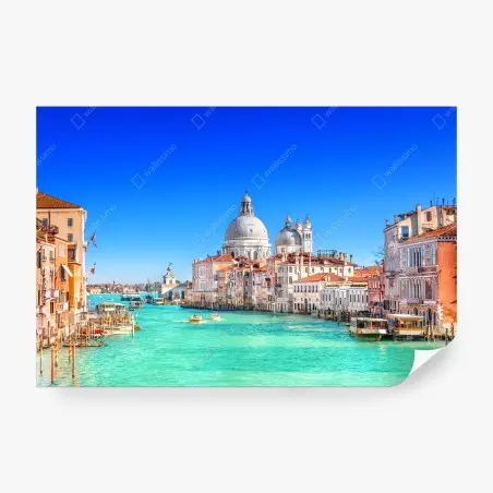 Wall mural Venice grand canal panorama • Wallissimo®