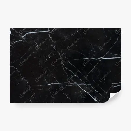Wall mural black marquina marble texture for modern interiors • Wallissimo®