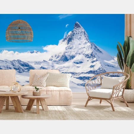 Wall mural Matterhorn majesty at Gornergrat • Wallissimo®