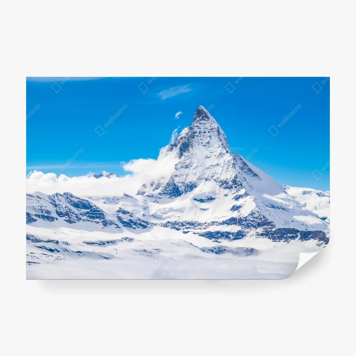 Wall mural Matterhorn majesty at Gornergrat ⁕ Wallissimo®