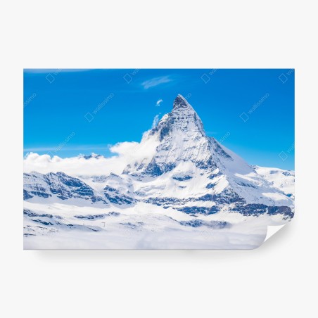 Wall mural Matterhorn majesty at Gornergrat • Wallissimo®