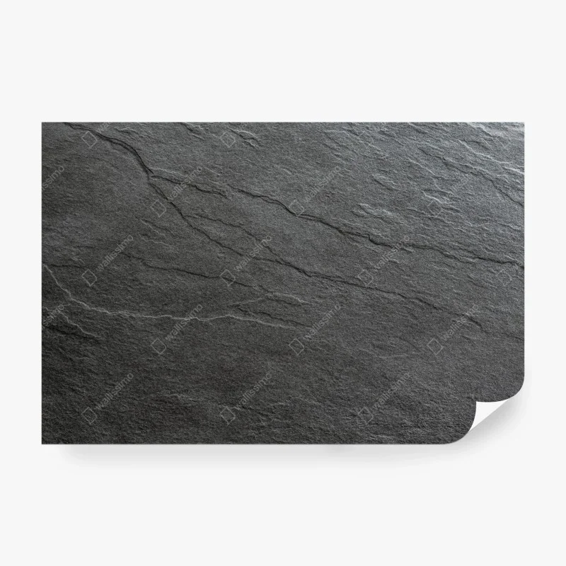 Wall mural dark slate stone texture