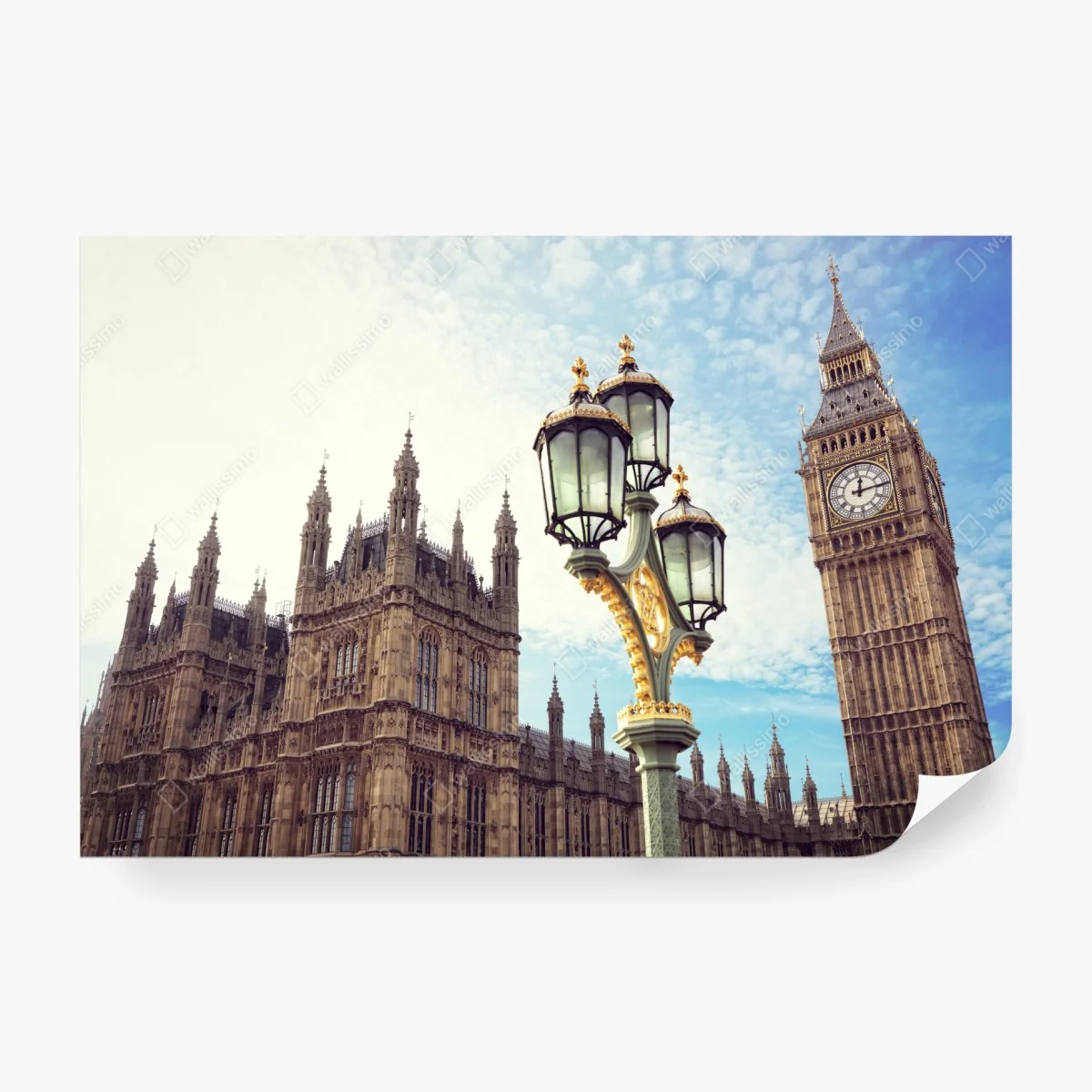 Wall mural Big Ben and Houses of Parliament, London ⁕ Wallissimo®