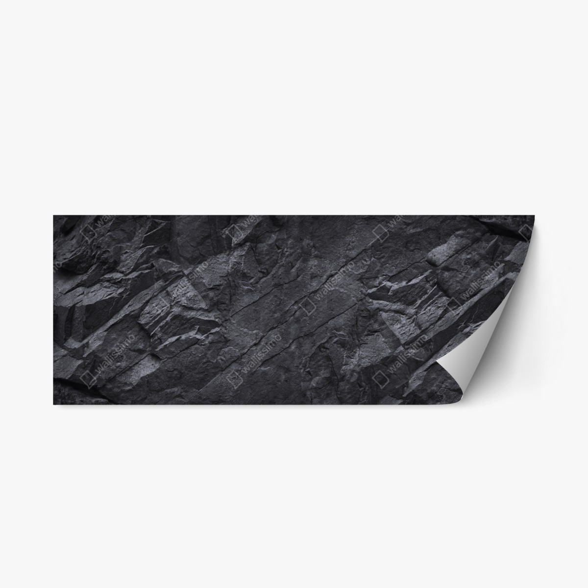 Repositionable sticker dark rock texture wall art • Wallissimo® Repositionable sticker dark rock texture wall art • Wallissimo®