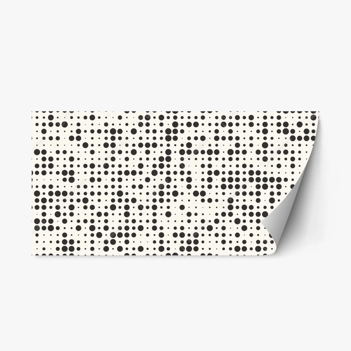 Repositionable sticker minimalist halftone dot pattern • Wallissimo® Repositionable sticker minimalist halftone dot pattern • Wallissimo®