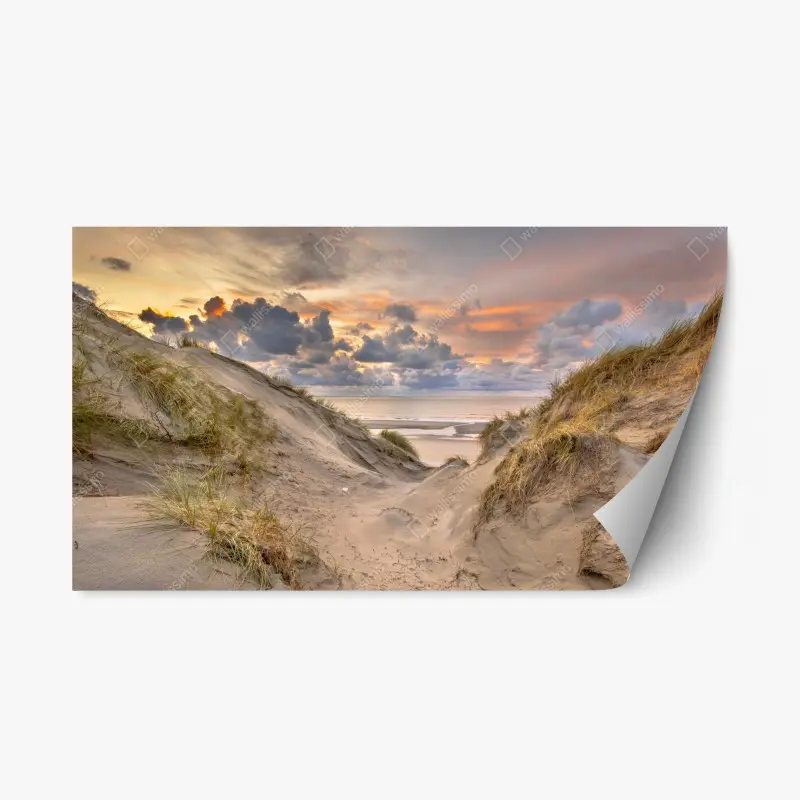Repositionable sticker bold geometric triangle pattern • Wallissimo®