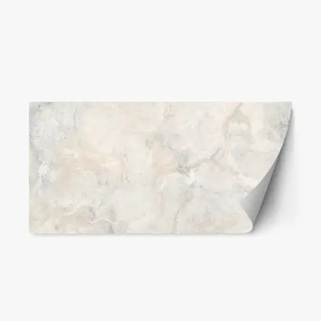 Repositionable sticker soft beige marble texture • Wallissimo®