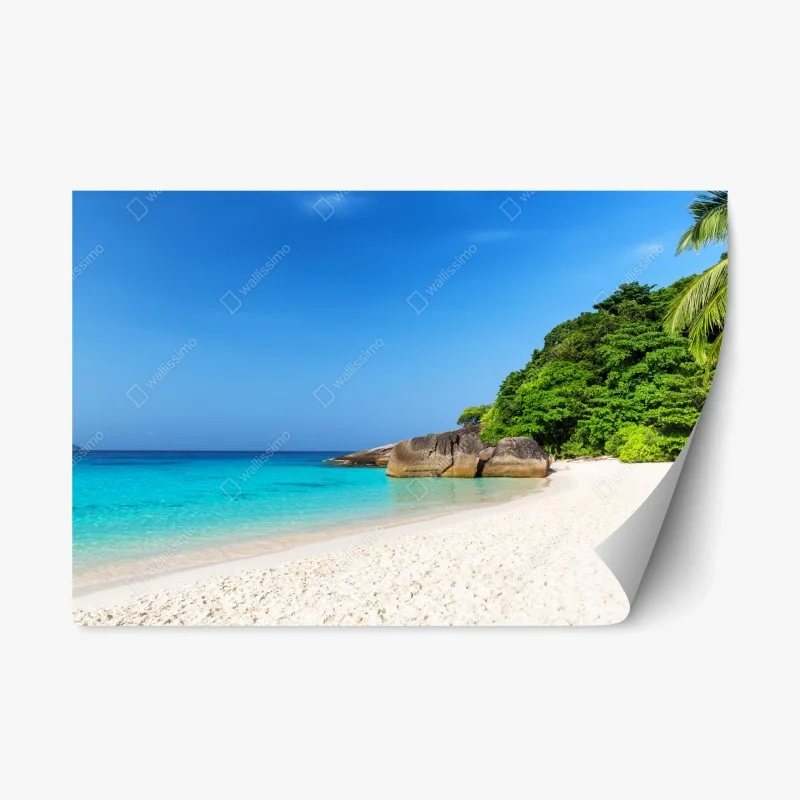 Repositionable sticker Similan Islands turquoise beach escape