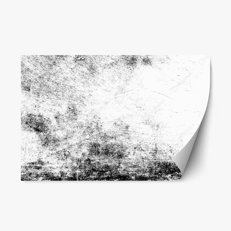 Repositionable sticker black grunge concrete texture