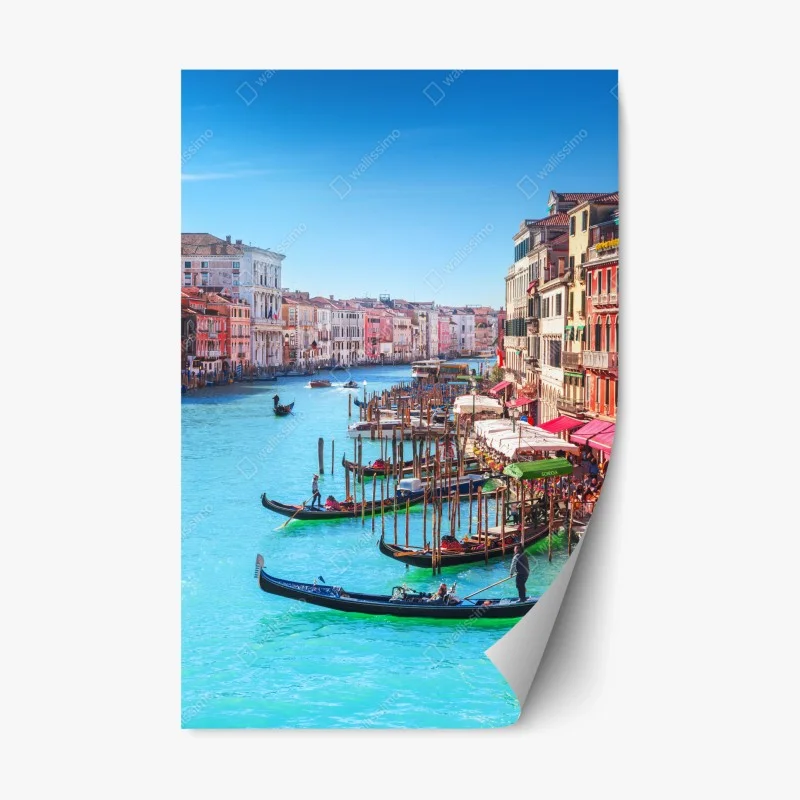 Repositionable sticker Venice grand canal cityscape