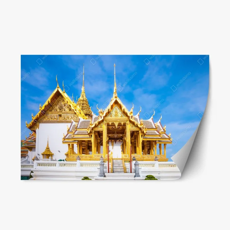 Repositionable sticker golden pavilion at the Grand Palace, Bangkok
