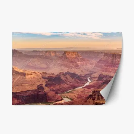 Repositionable sticker Grand Canyon sunset panorama • Wallissimo®